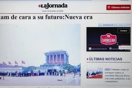 El artículo publicado el 19 de enero en la "La Jornada" (Fuente: VNA)