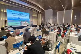 Panorama de la rueda de prensa. (Fuente: VNA)