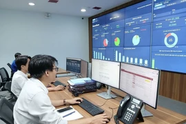 Centro de Monitoreo y Operaciones Inteligentes (COI) de la ciudad de Da Nang (Fuente: VNA)