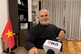 El veterano periodista cubano Martín Hacthoun (Fuente: VNA)