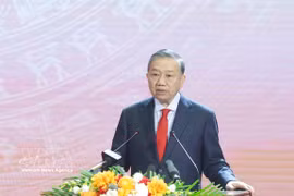 El secretario general del PCV y presidente de Vietnam, To Lam habla en el evento (Fuente: VNA)