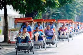 Turistas rusos en Vietnam (Fuente: VNA)
