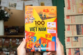 El libro ilustrado “100 motivos de orgullo de Vietnam” es una publicación especial que ayuda a los lectores infantiles a conocer la historia (Fuente: nhandan.vn)