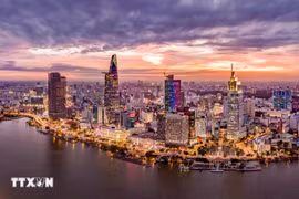 Una parte de Ciudad Ho Chi Minh (Fuente: VNA)