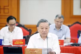 El secretario general del PCV, To Lam (Fuente: VNA)
