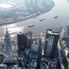 El Centro Financiero Internacional de Vietnam en Ciudad Ho Chi Minh escala posiciones globales. (Foto: VNA)