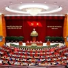 El decimotercer Pleno del Comité Central del Partido Comunista de Vietnam concluyó, completando toda su agenda de trabajo. (Foto: VNA)