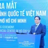 El primer ministro de Vietnam, Pham Minh Chinh, preside el lanzamiento del Centro Financiero Internacional de Vietnam (VIFC) en Ciudad Ho Chi Minh (Foto: VNA)