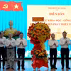 Felicita a la Unión de Asociaciones de Ciencia y Tecnología de Da Nang en ocasión del Día de Ciencia y Tecnología de Vietnam (18 de mayo). Foto: VNA 