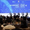 El diálogo de alto nivel sobre políticas celebrado en el marco del Foro Económico de Otoño 2025 en Ciudad Ho Chi Minh. (Foto: VNA)