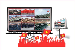 Hanoi instala 22 grandes pantallas LED para transmisión directa del desfile militar y marcha 