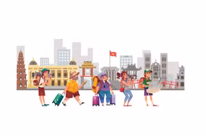 Visitantes extranjeros a Vietnam aumentan un 13,8% en siete meses de 2026