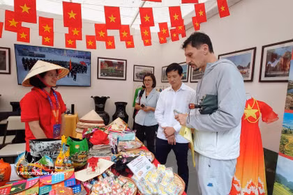 El “Pabellón de Vietnam” en Aldea Global 2026 (Foto: VNA)