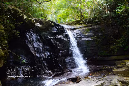 Impresionante belleza del sistema de arroyos y cascadas de Bach Ma en ciudad de Hue