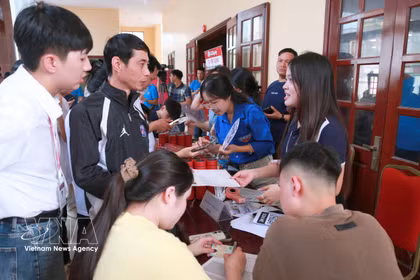 Para junio de 2026, Vietnam contaba con 499 empresas autorizadas para prestar servicios de empleo en el extranjero. (Foto: VNA)