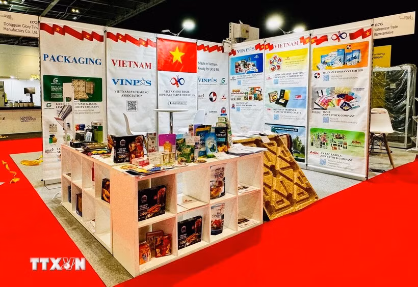 El stand vietnamita en el evento (Fuente: VNA)