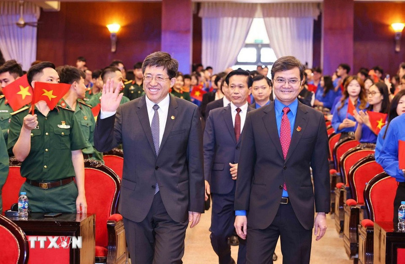 El XXIV Encuentro Juvenil de Amistad entre Vietnam y China se inaugura en Hanoi (Fuente: VNA)