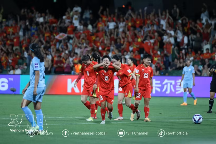 Vietnam protagonizó un inicio dramático en el Grupo C de la Copa Asiática del fútbol femenino (AFC) 2026, al imponerse hoy por 2-1 a la India (Fuente: VNA)