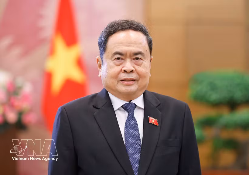 El presidente de la Asamblea Nacional de Vietnam, Tran Thanh Man (Fuente: VNA)