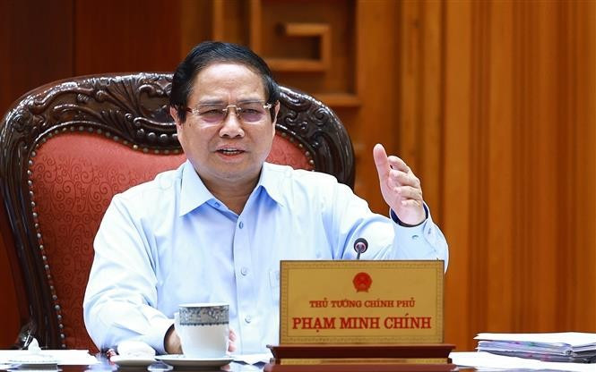 El primer ministro vietnamita, Pham Minh Chinh (Fuente: VNA)