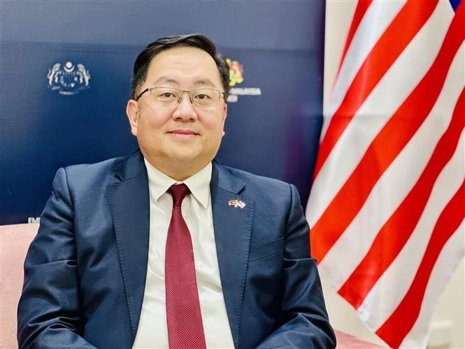 el embajador de Malasia en Vietnam, Dato' Tan Yang Thai (Fuente: VNA)