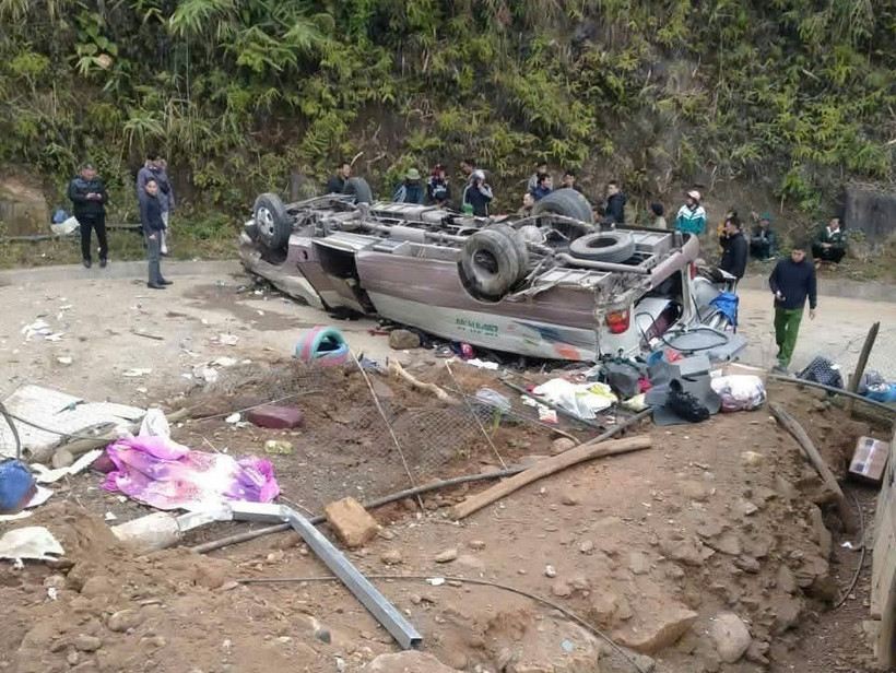 El accidente dejó nueve muertos (Fuente: VNA)