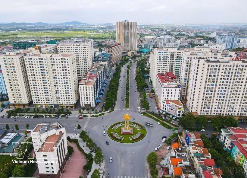Una vista del barrio de Vo Cuong, provincia de Bac Ninh. Foto: