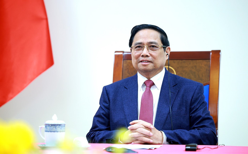 El primer ministro de Vietnam, Pham Minh Chinh (Fuente: VNA)