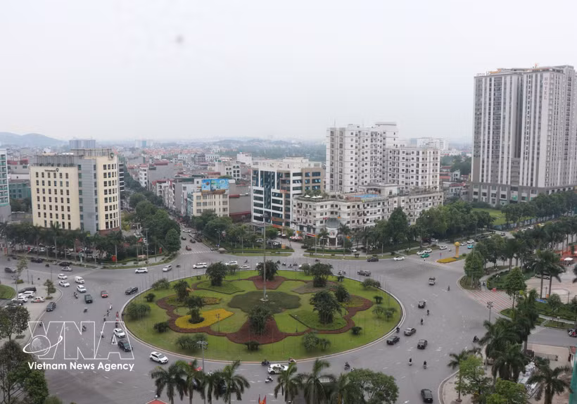 Una parte del barrio de Kinh Bac en la provincia de Bac Ninh (Fuente: VNA)