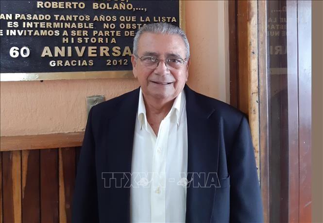 El corresponsal de guerra cubano Luis Arce (Fuente: VNA)