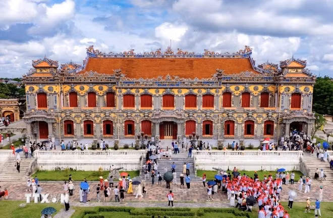 Una parte de la ciudad de Hue (Fuente: VNA)