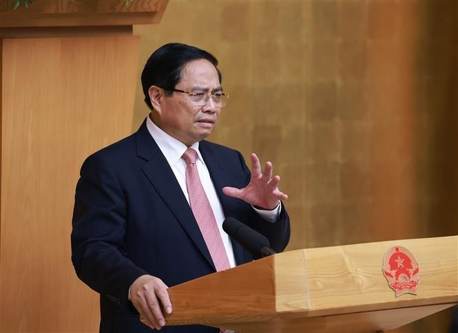 El primer ministro de Vietnam, Pham Minh Chinh (Fuente: VNA)