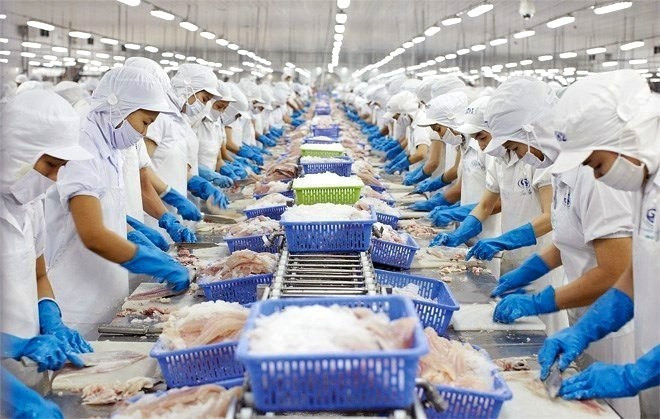 Fortalecer la participación de Vietnam en las cadenas de suministro globales es un desafío político crucial para el desarrollo del país. (Foto: VietnamPlus)