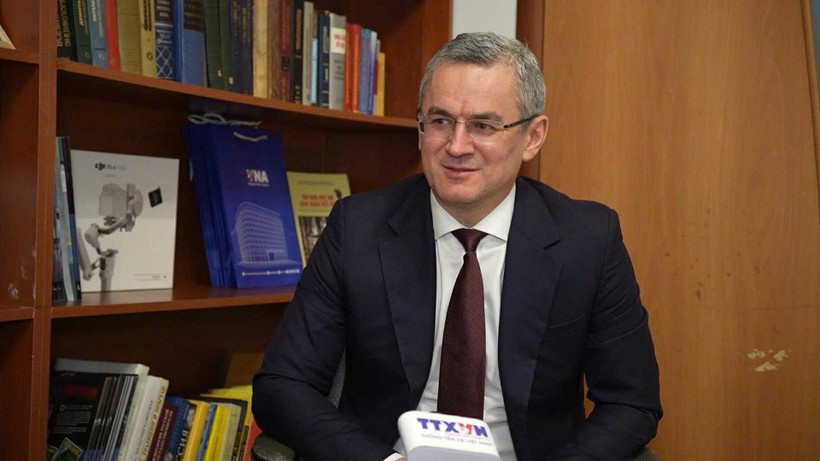 Artur Liukmanov, director del Departamento de Seguridad de la Información Internacional del Ministerio de Asuntos Exteriores de Rusia (Fuente: VNA)