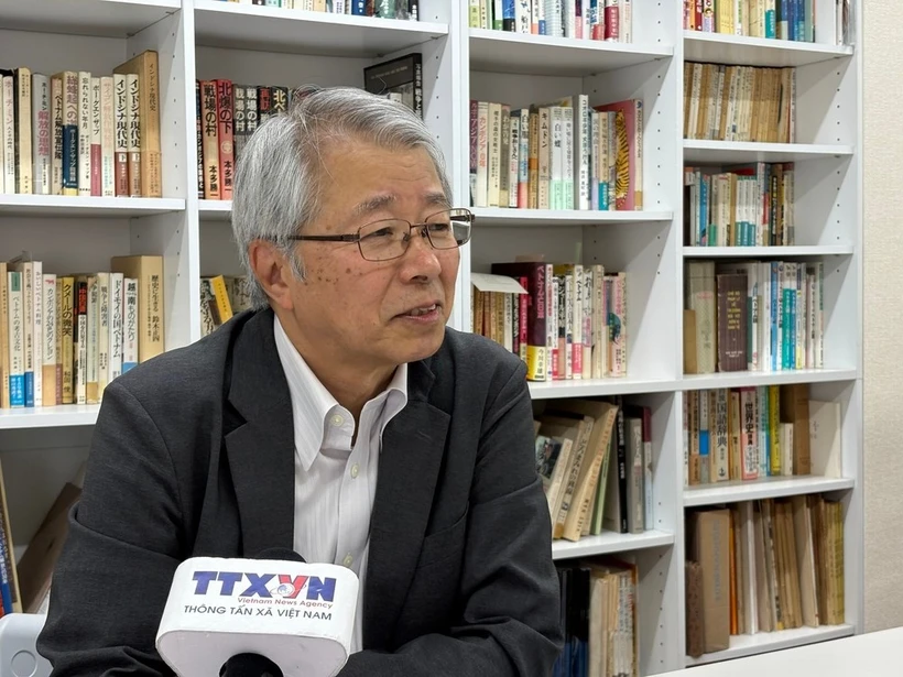 Toshifumi Kitagawa, vicepresidente de la surcusal de la Asociación de Amistad Japón-Vietnam en Tokio (Fuente: VNA)