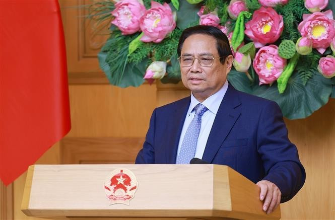 El primer ministro de Vietnam, Pham Minh Chinh (Fuente: VNA)