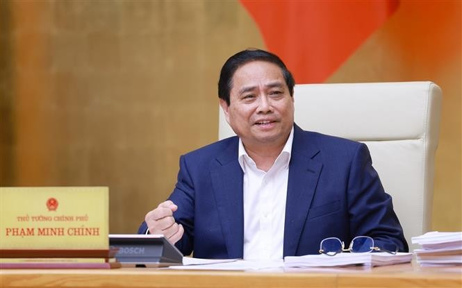 El primer ministro de Vietnam, Pham Minh Chinh (Fuente: VNA)