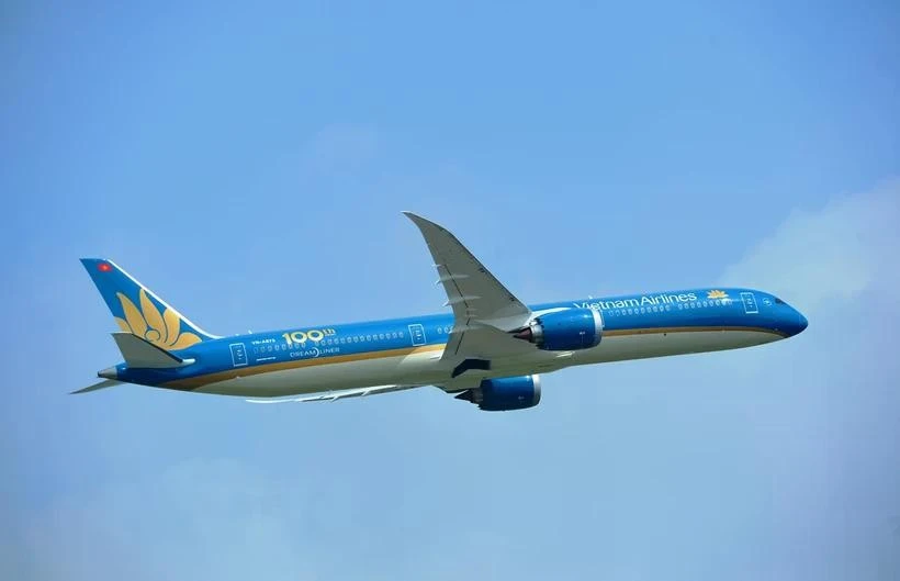 Un avión de Vietnam Airlines (Fuente: VNA)