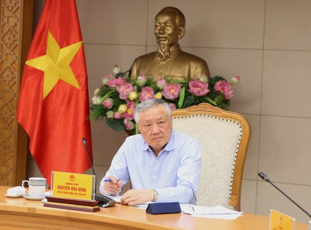 l viceprimer ministro de Vietnam, Nguyen Hoa Binh (Fuente: VNA)