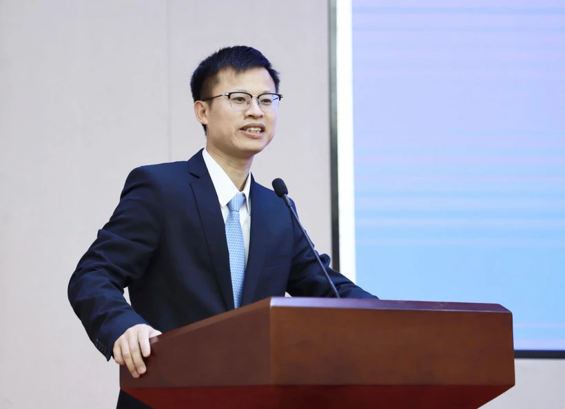 Lei Xiaohua, director adjunto del Instituto de Estudios del Sudeste Asiático de la Academia de Ciencias Sociales de la provincia china de Guangxi (Fuente: VNA)