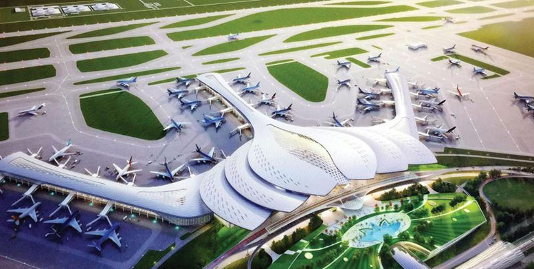El viceprimer ministro vietnamita, Tran Hong Ha, hizo un llamado a los Ministerios, agencias y contratistas a acelerar la implementación de la Fase 1 del proyecto del Aeropuerto Internacional de Long Thanh (Fuente: VNA)