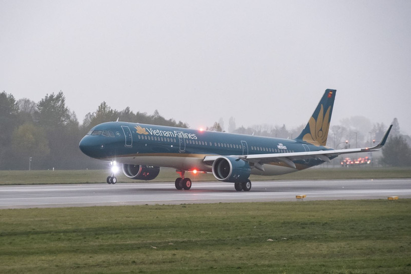 Un vuelo de Vietnam Airlines (Fuente: VNA)