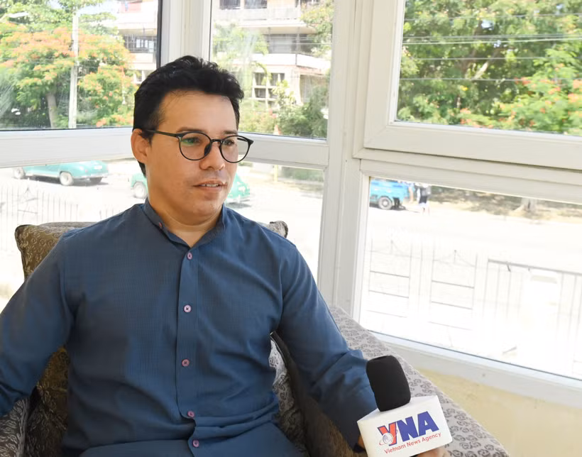 Ruvislei González Saez, investigador titular el Centro de Investigación de Política Internacional de Cuba (Fuente: VNA)