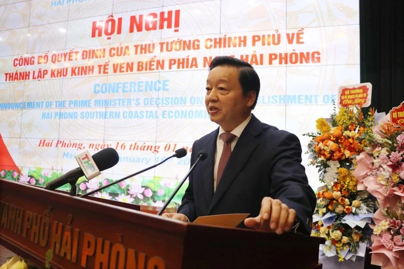 El viceprimer ministro de Vietnam Tran Hong Ha (Fuente: VNA)