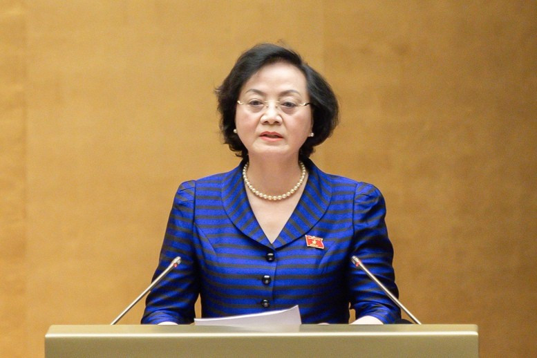 La ministra del Interior, Pham Thi Thanh Tra (Fuente: VNA)