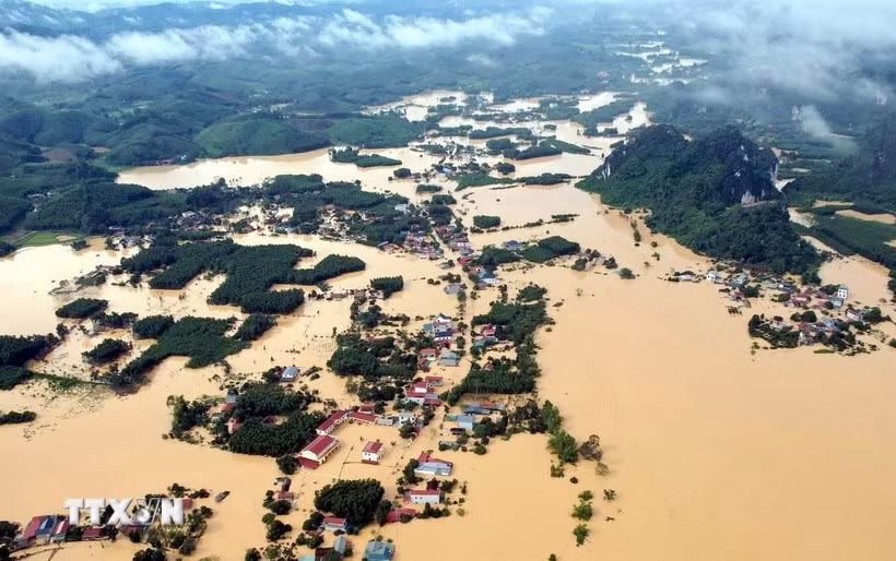 Lang Son fue afectada por las inundaciones (Fuente: VNA)