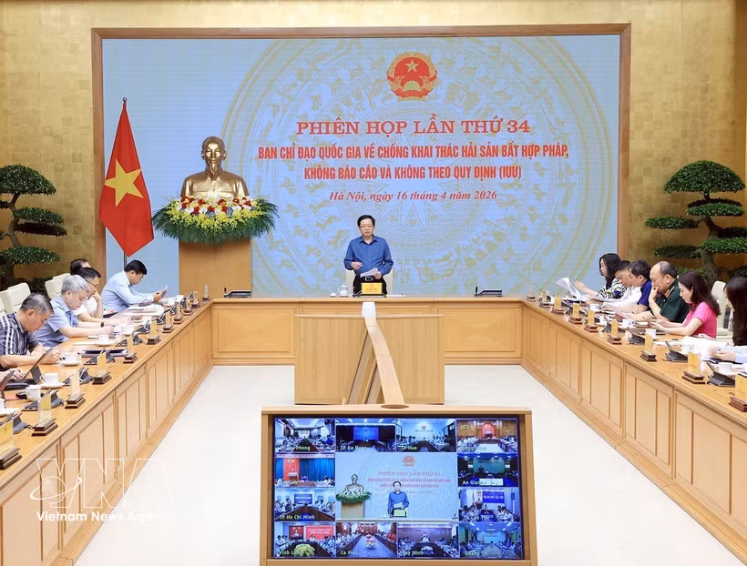 El viceprimer ministro de Vietnam Ho Quoc Dung habla en la cita (Fuente: VNA)