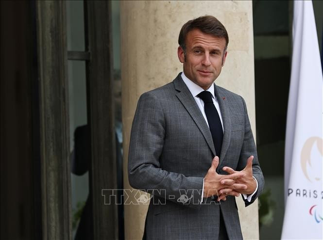El presidente de Francia, Emmanuel Macron (Fuente: VNA)
