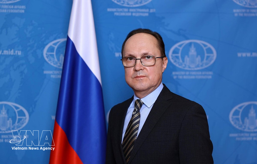 El embajador de Rusia en Vietnam, Gennady Bezdetko (Fuente: VNA)