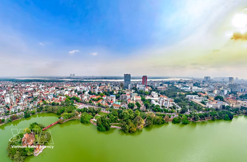 Una parte de Hanoi (Fuente: VNA)